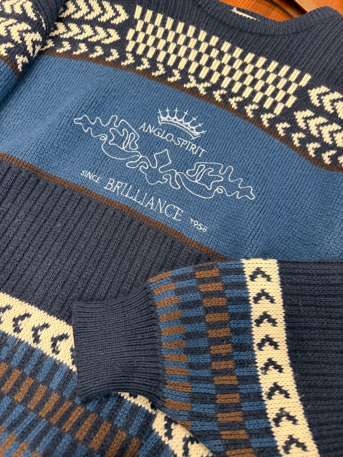 Mr.Casque 빈티지 울 니트 (made in Japan) 상품이미지7