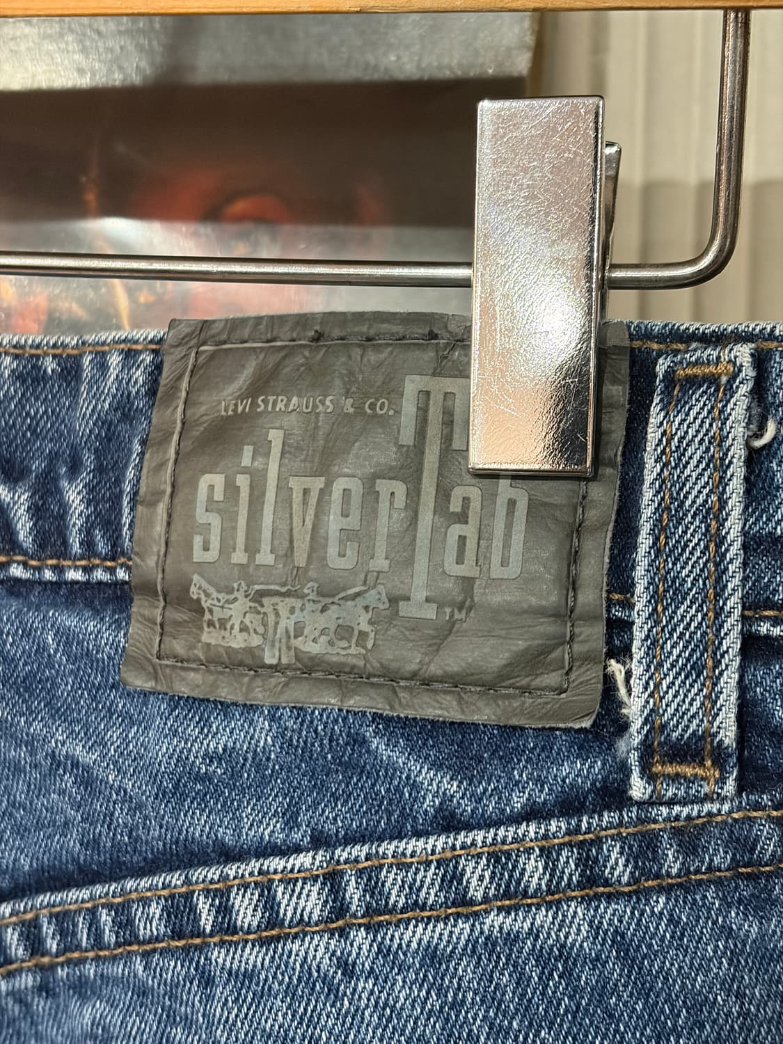 J39 90s 리바이스 실버탭 배기 데님팬츠 36X32 상품이미지7