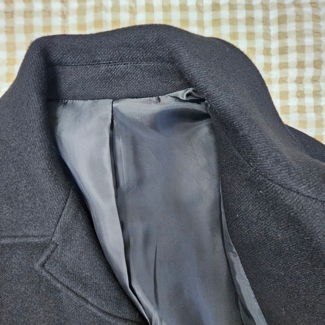 마인드브리지 브레시티드 오버핏 코트 남자100 상품이미지6