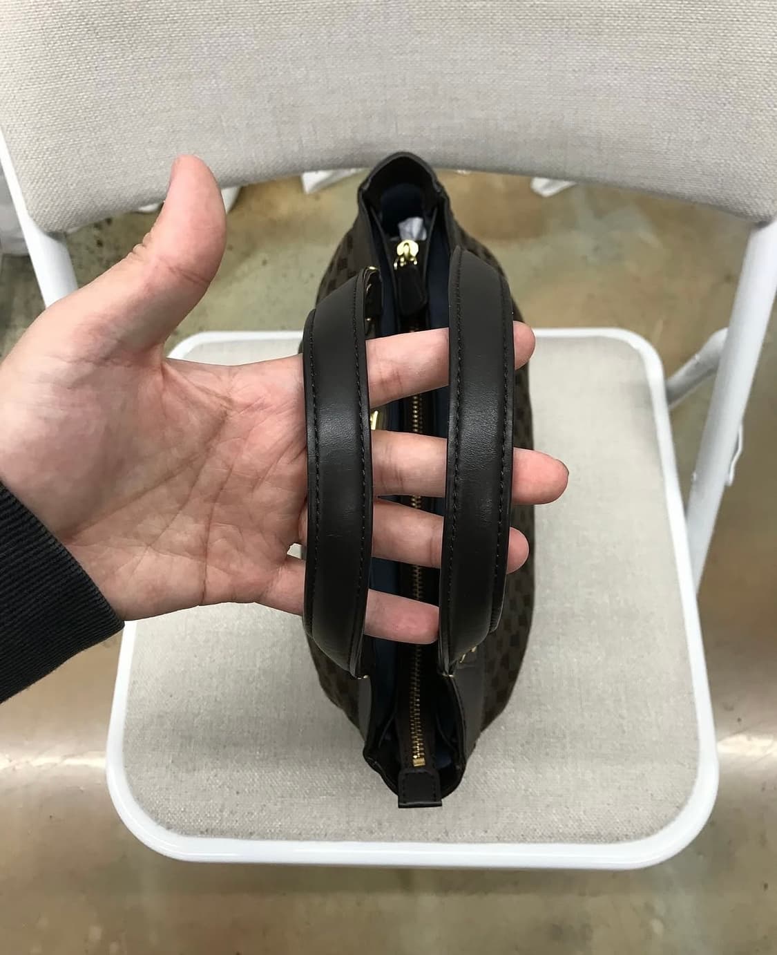 랑방 금장 토트백 가방 상품이미지4