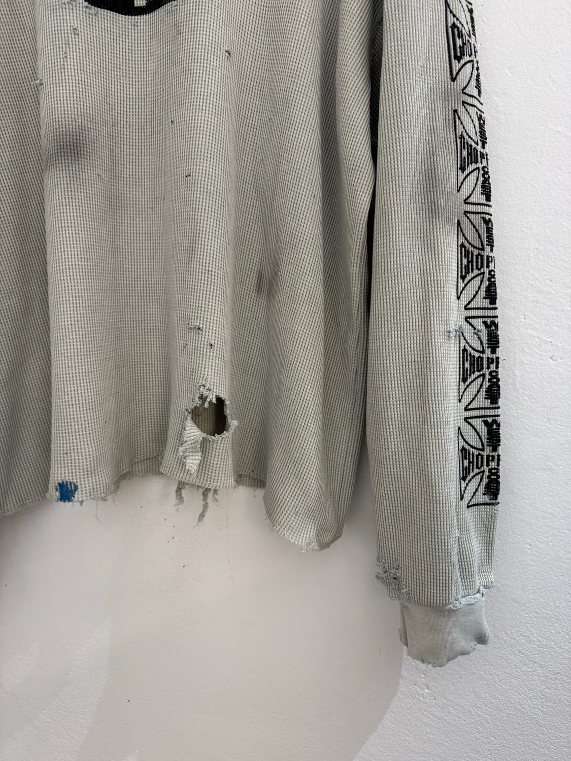 빈티지 커스텀 와플긴팔 상품이미지5