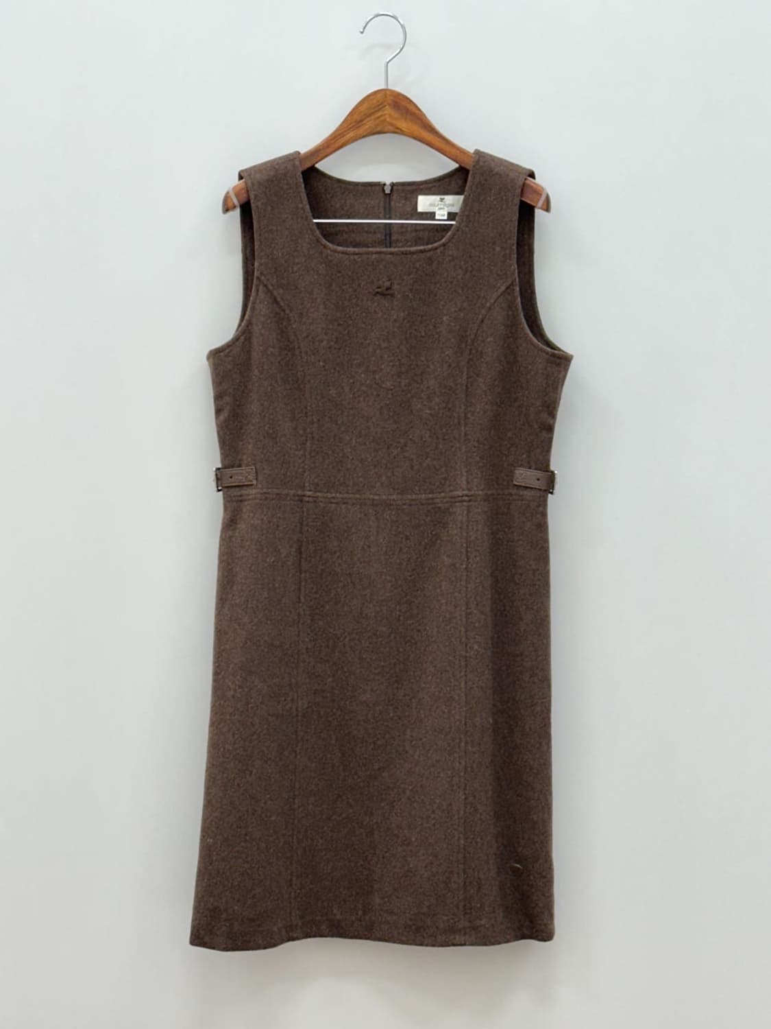courreges / 꾸레쥬 브라운 울 원피스  상품이미지6