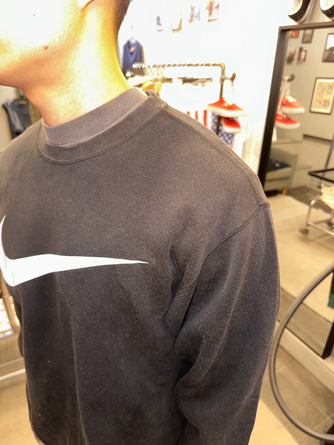 90’s Nike Swoosh logo fading sleeve 상품이미지4
