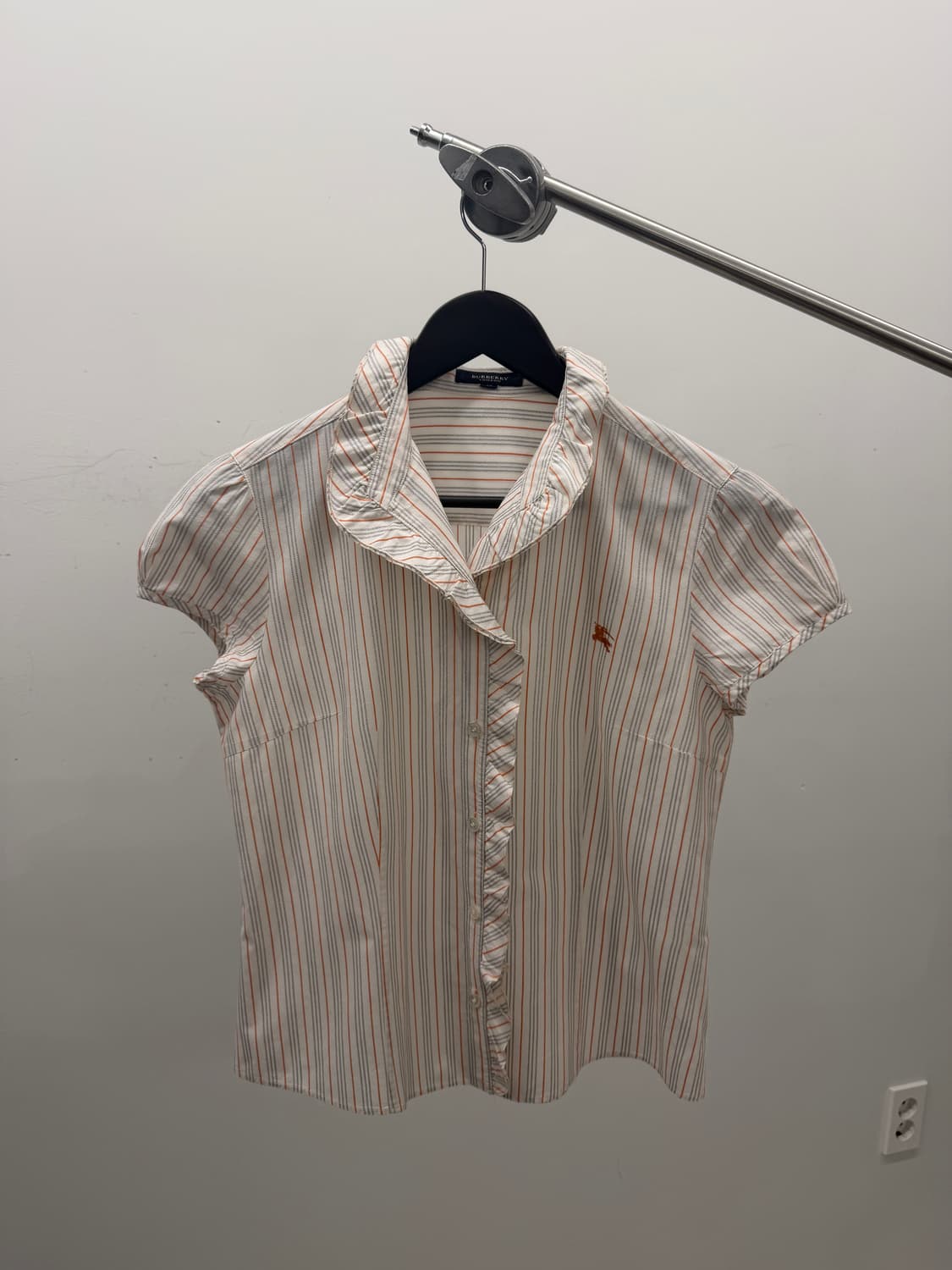 Burberry 버버리 반팔 셔츠 블라우스 40 상품이미지2