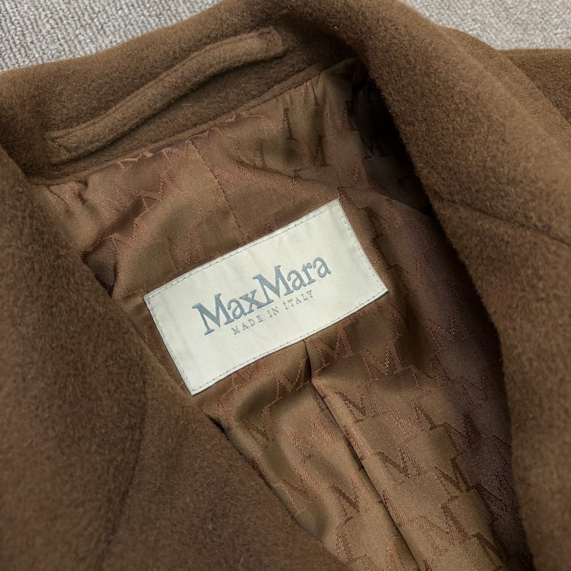 maxmara 막스마라 101801 아이콘 마담 롱코트 상품이미지3