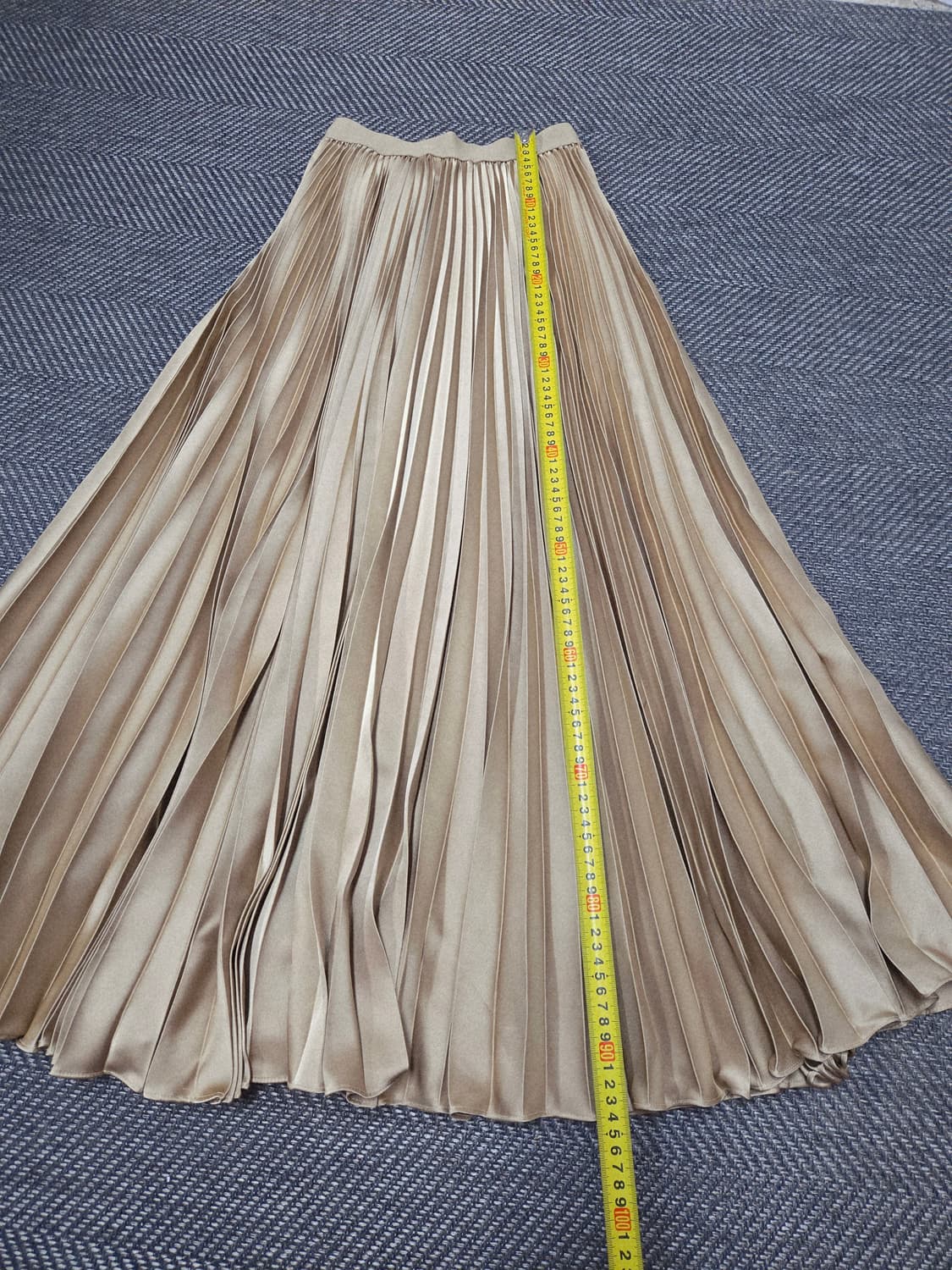 바이씨니 플리츠 스커트 롱치마 밴딩치마 상품이미지5