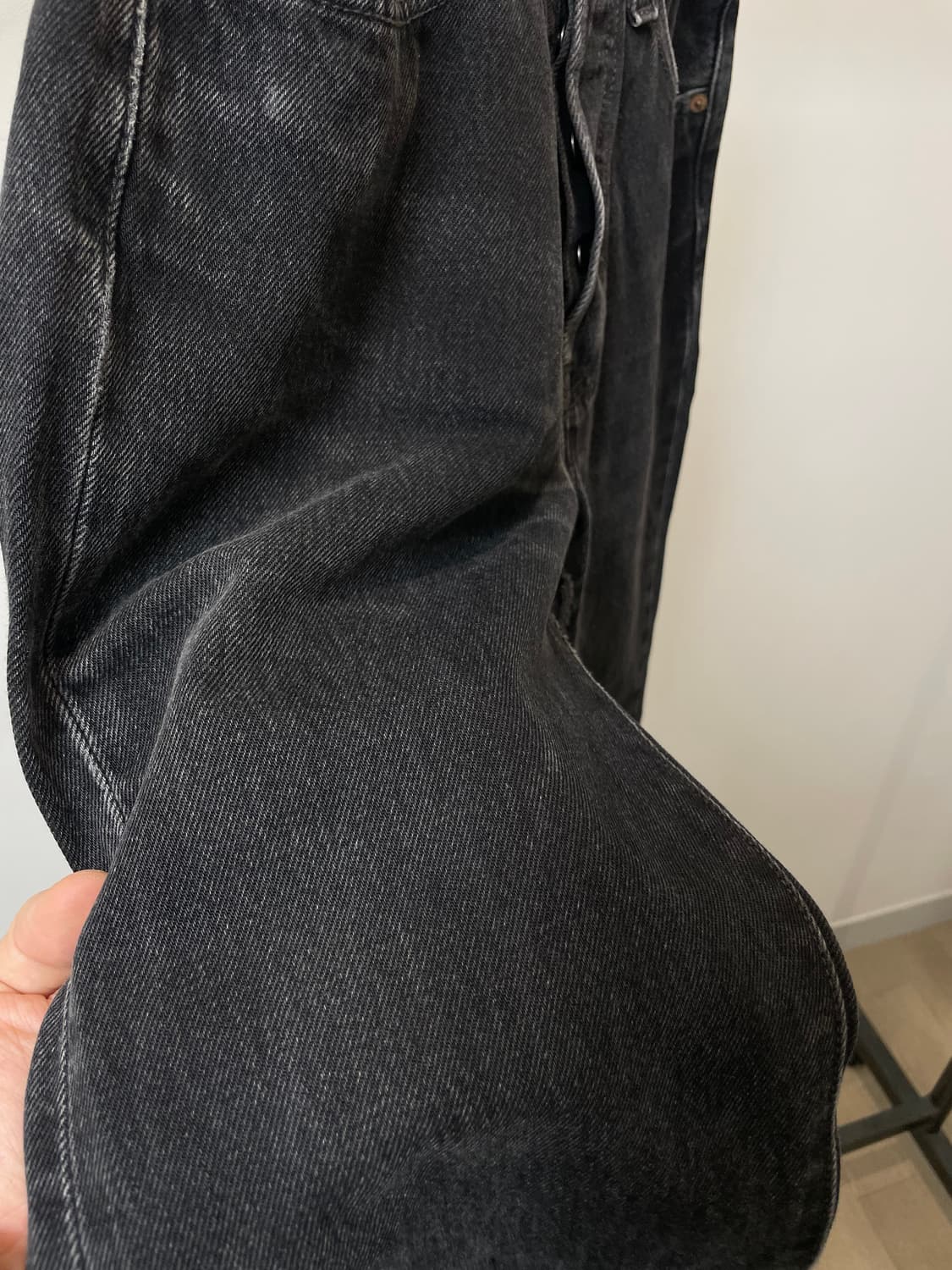 (29) Levis 리바이스501 흑청 데님팬츠 상품이미지6