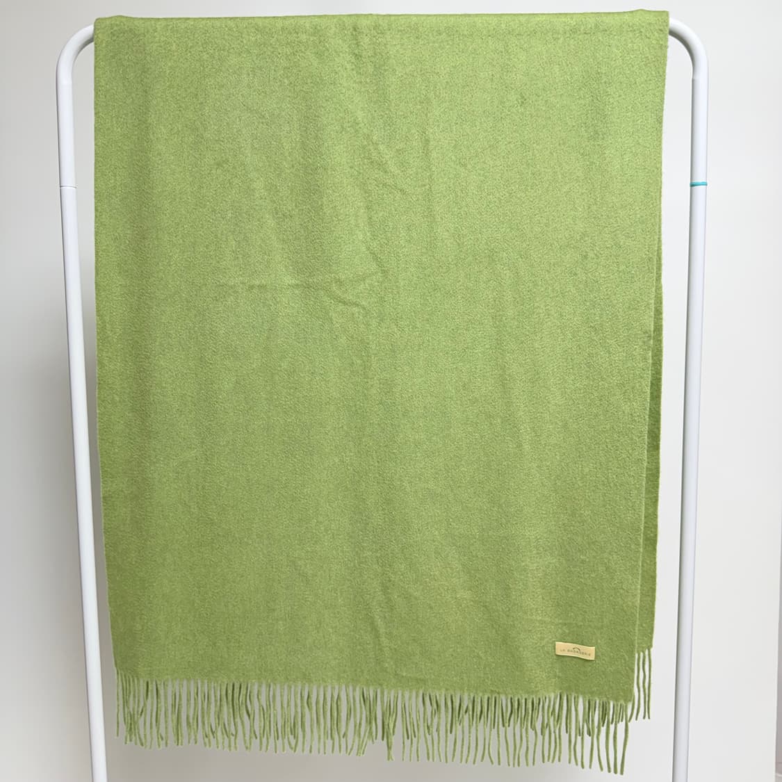 [캐시미어 98%] 올리브그린 대형 숄 목도리 머플러 상품이미지1