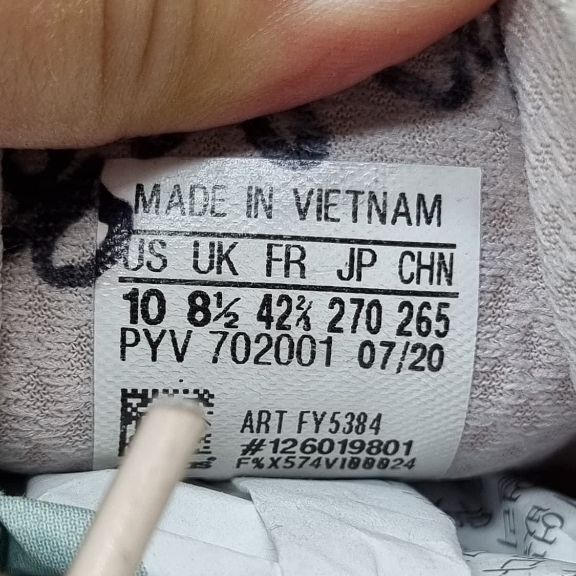 아디다스 ZX 알카인부스트 운동화 270 상품이미지6