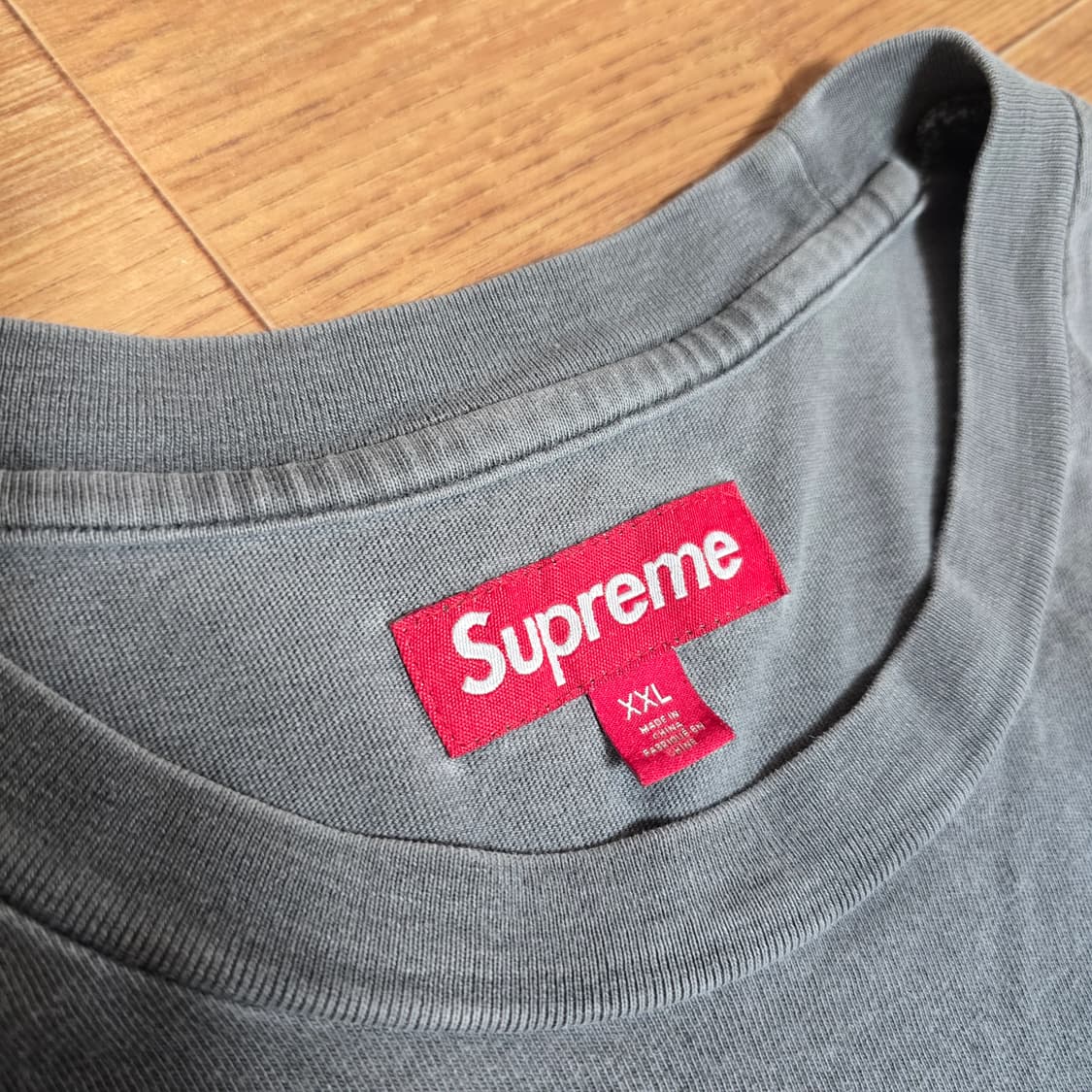 Supreme 슈프림 크랙 아크 숏슬리브 탑 블랙 XXL 상품이미지4