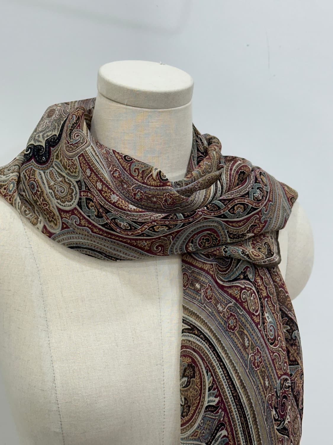 에트로 실크 광폭 스카프 상품이미지7