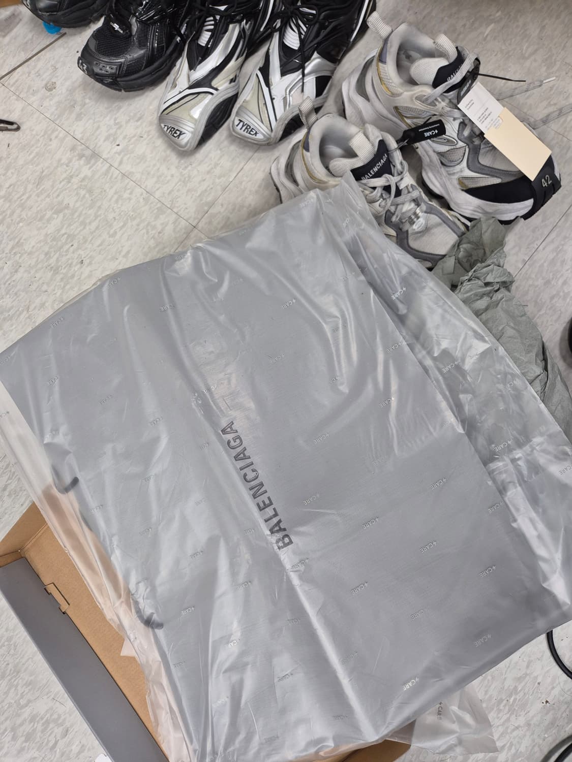 발렌시아가 카고스니커즈 42 밑창보강 박풀 백화점판 상품이미지10