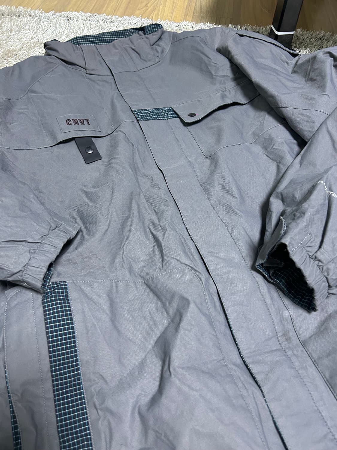 일본판 컬럼비아 옴니히트 기모 바람막이 자켓 사이즈 110 상품이미지2