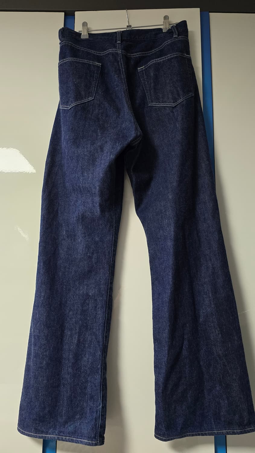 [3] 오라리 셀비지 라이트 데님 팬츠 인디고 상품이미지6