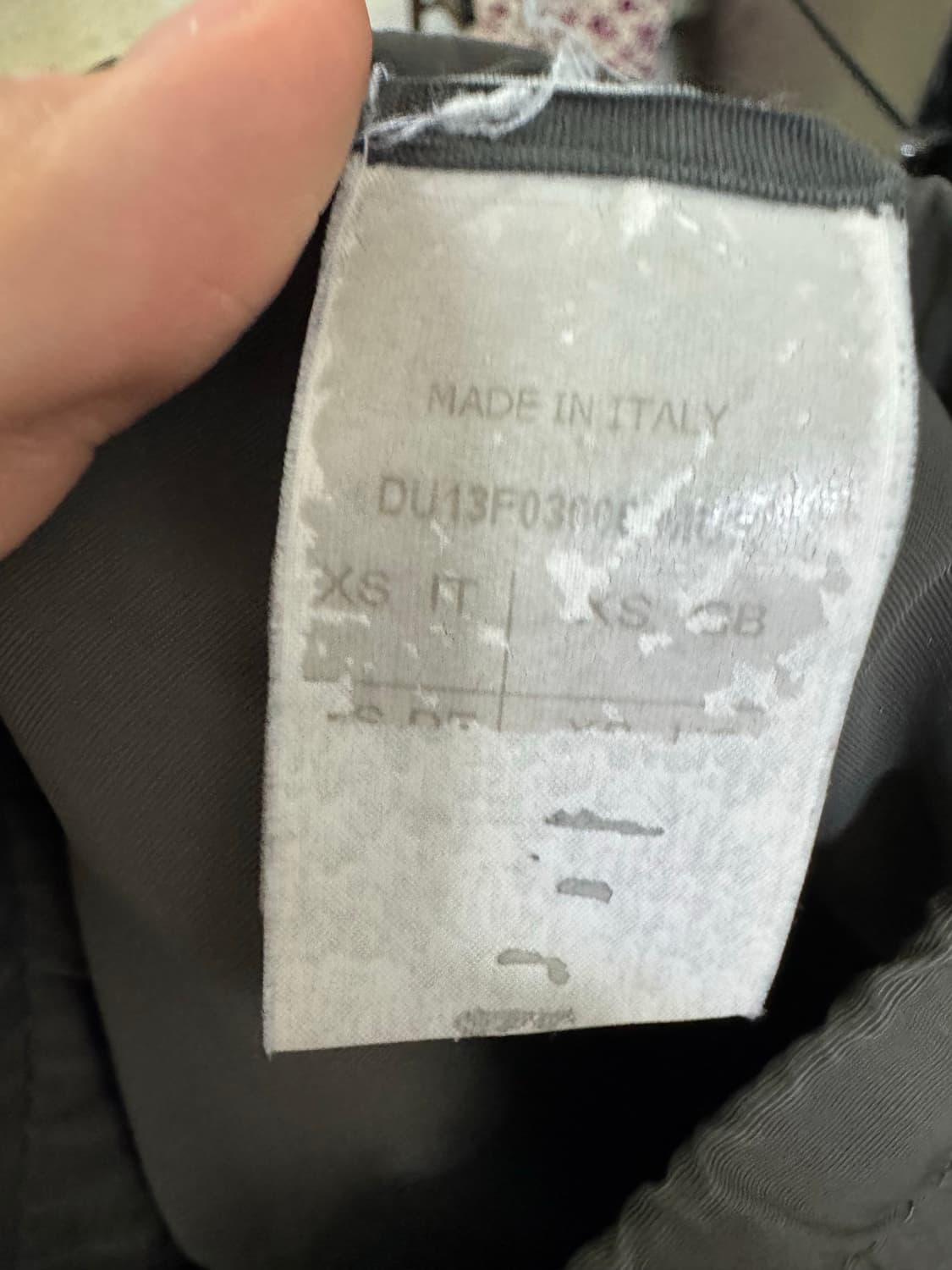 릭오웬스 태권도 더스트 du xs 상품이미지4