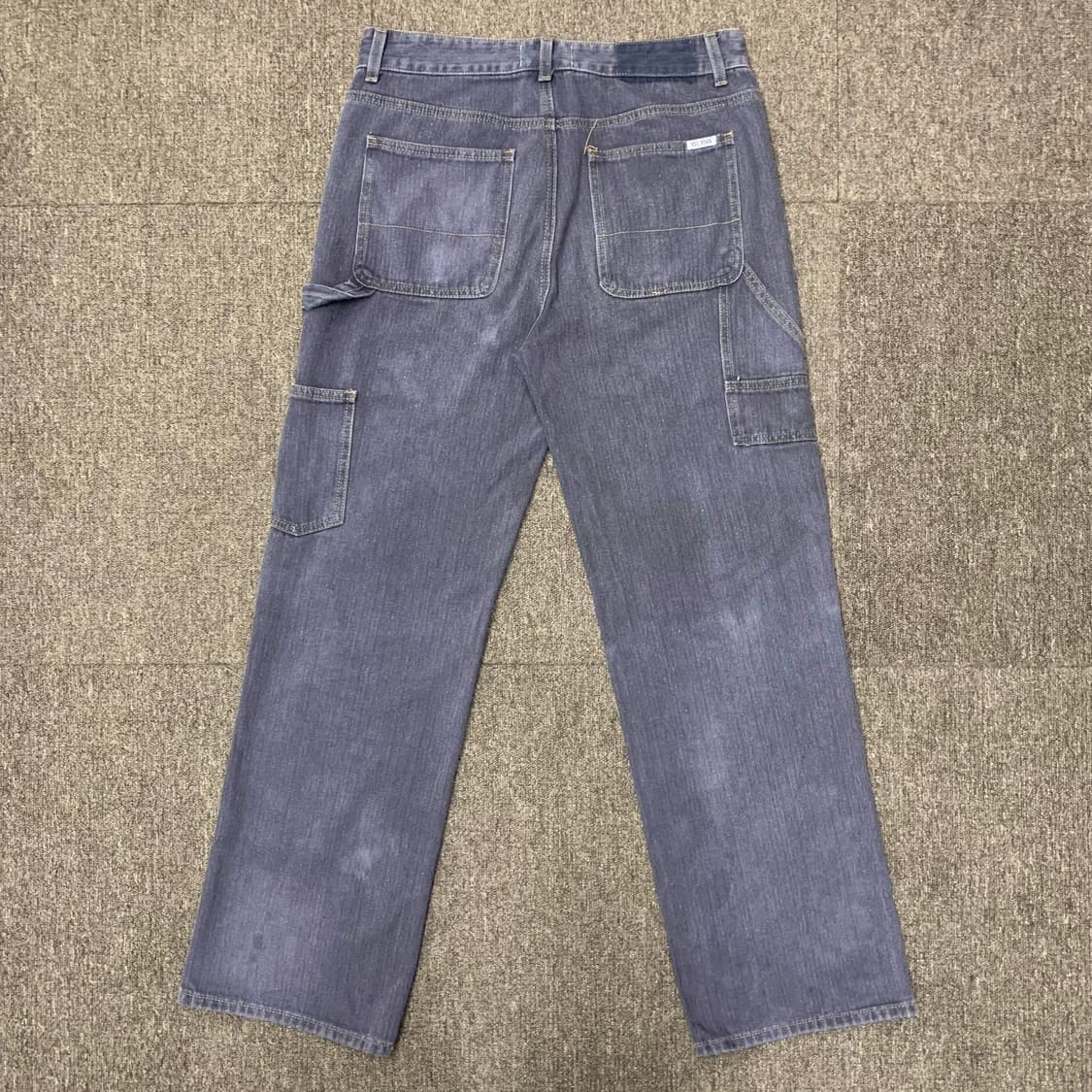 [33] 게스 와이드핏 더블니 카펜터 데님팬츠 상품이미지2