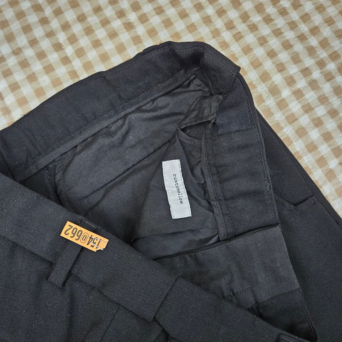 커스텀멜로우 스판 슬랙스 팬츠 남자32~33 상품이미지2