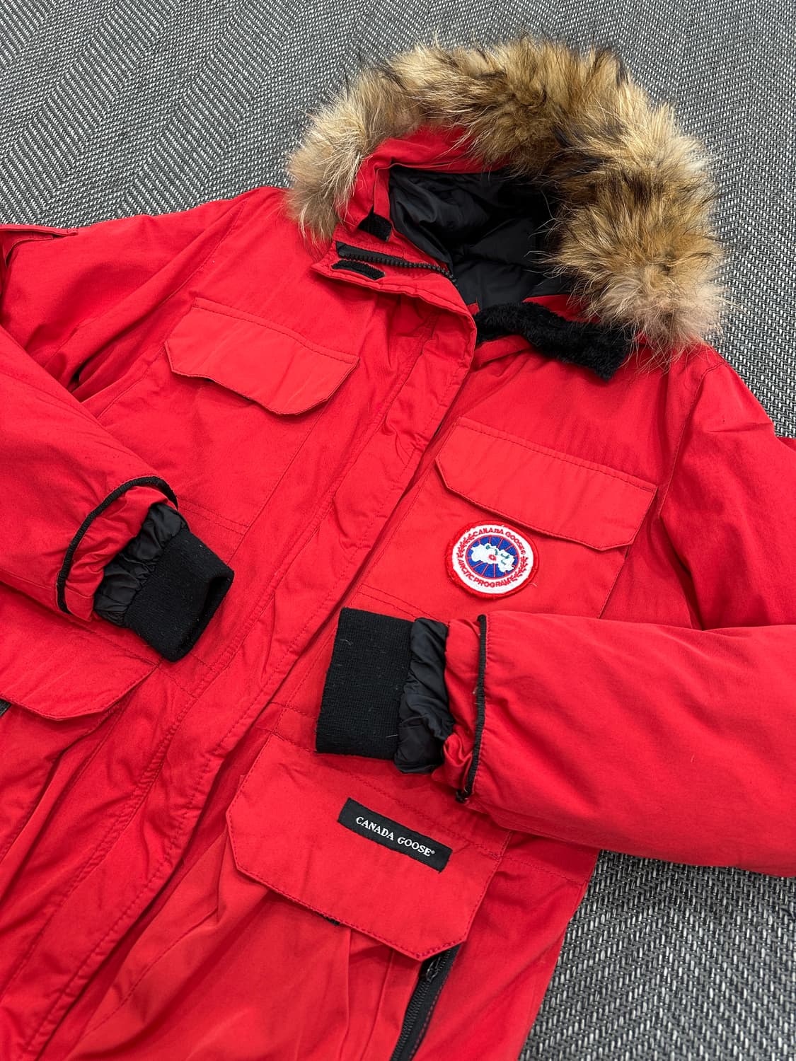 캐나다구스 익스페디션 파카 레드 상품이미지7