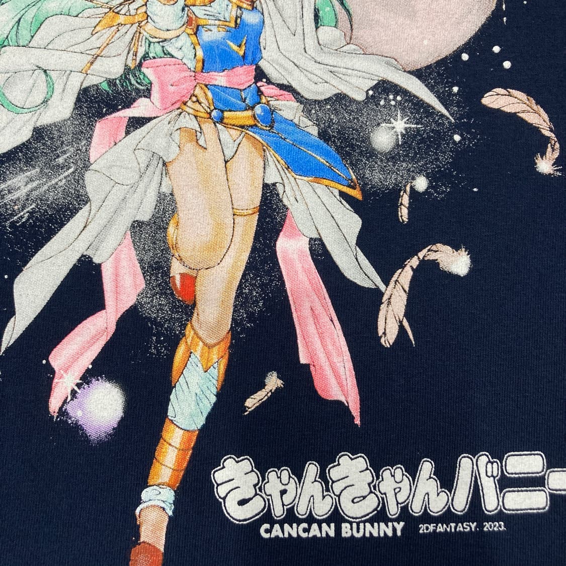 cancan bunny 부틀렉 게임 티셔츠 상품이미지4