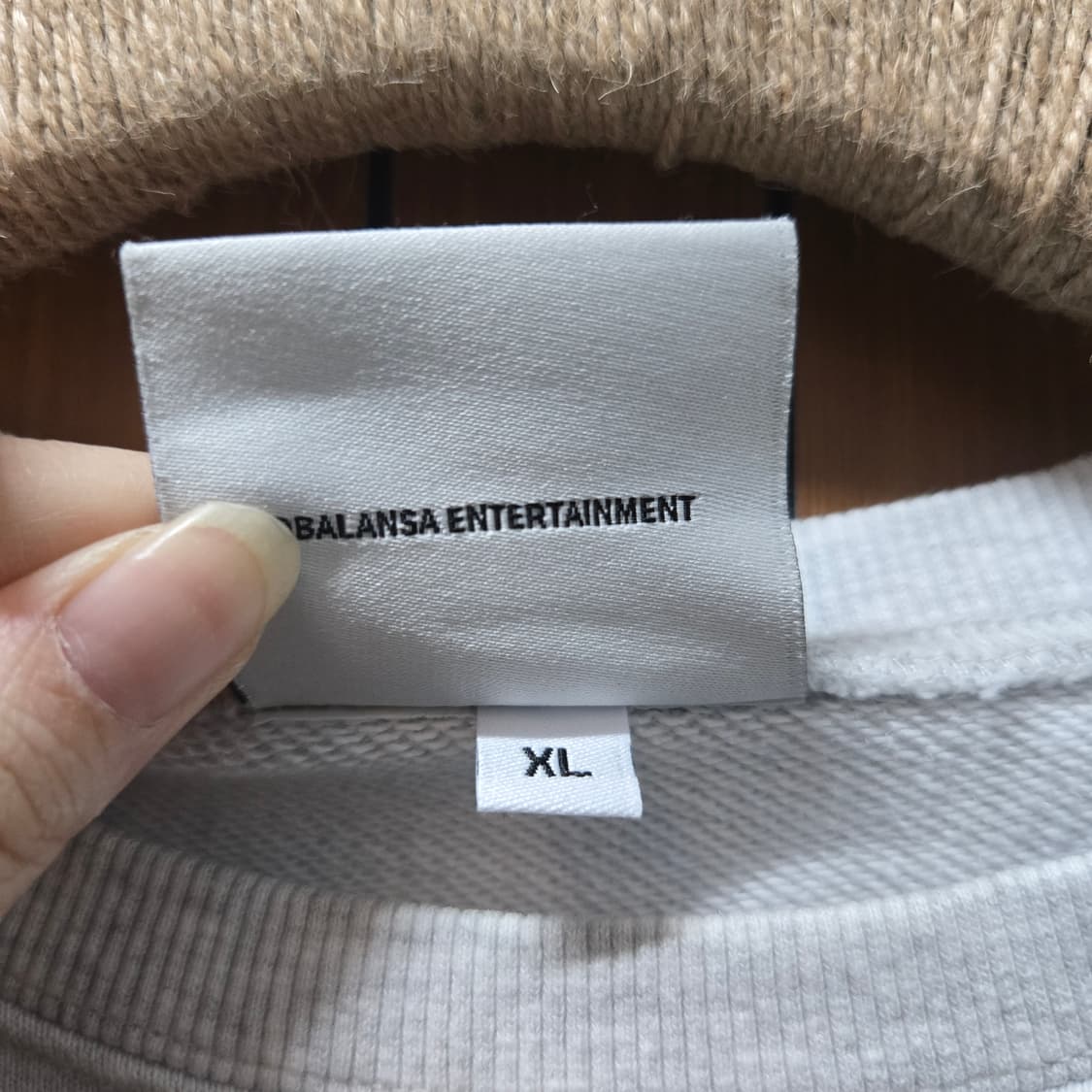 BALANSA X BEAKER 맨투맨 티셔츠 상품이미지7