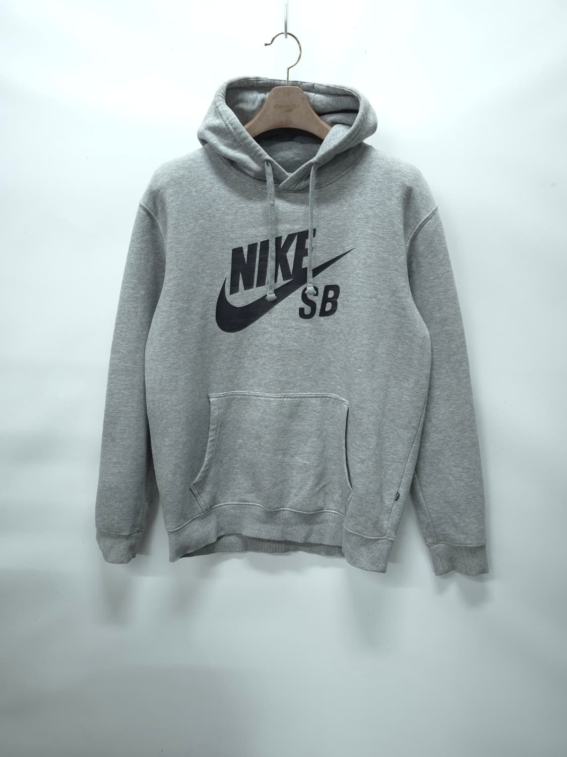 나이키SB 남성 메인로고 그레이 기모 후드티 (XL) 상품이미지1