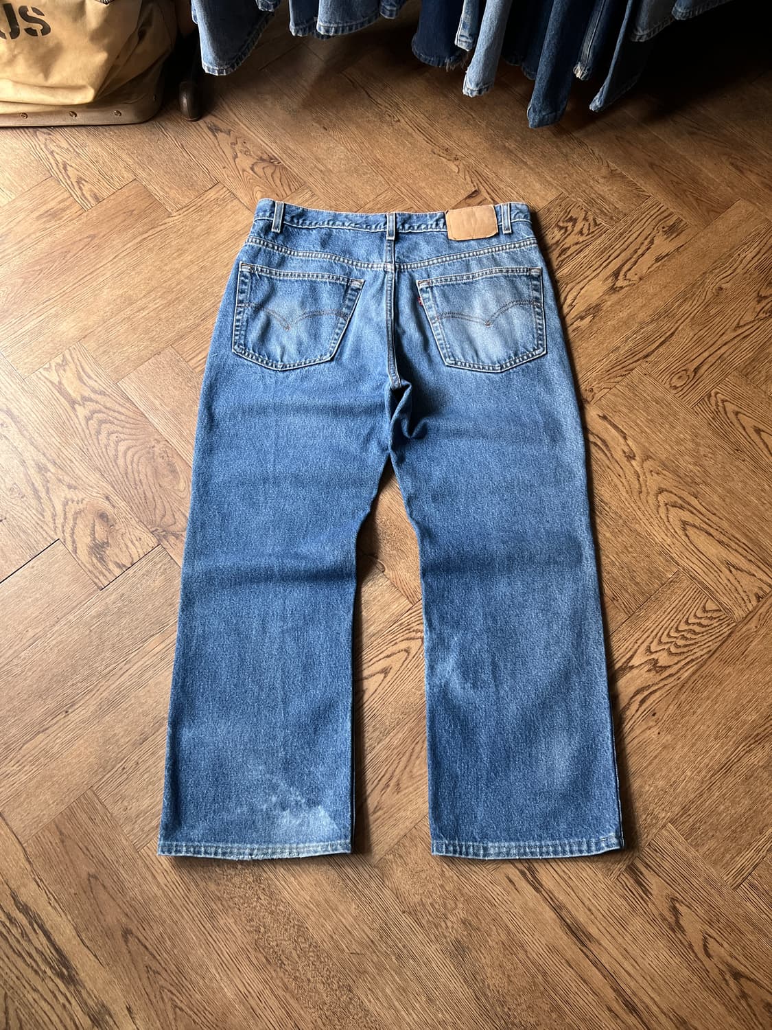 [36]90's 리바이스 Made in USA 빈티지 플레어진 F19 상품이미지8