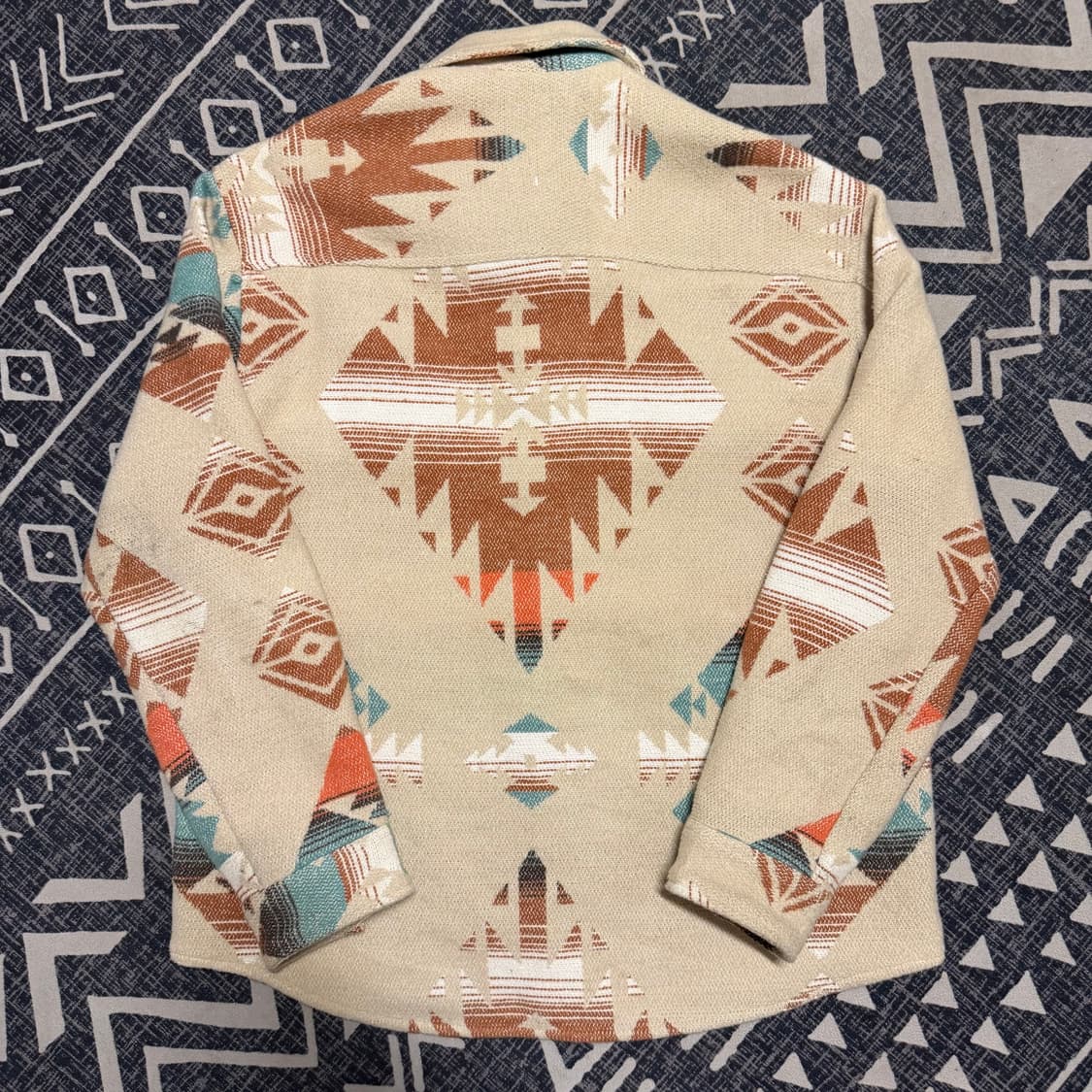 나바호 패턴 셔츠 자켓 상품이미지4