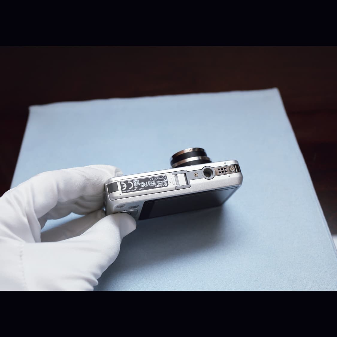레어<민트급>카시오 Z800 실버 빈티지 디카 상품이미지5