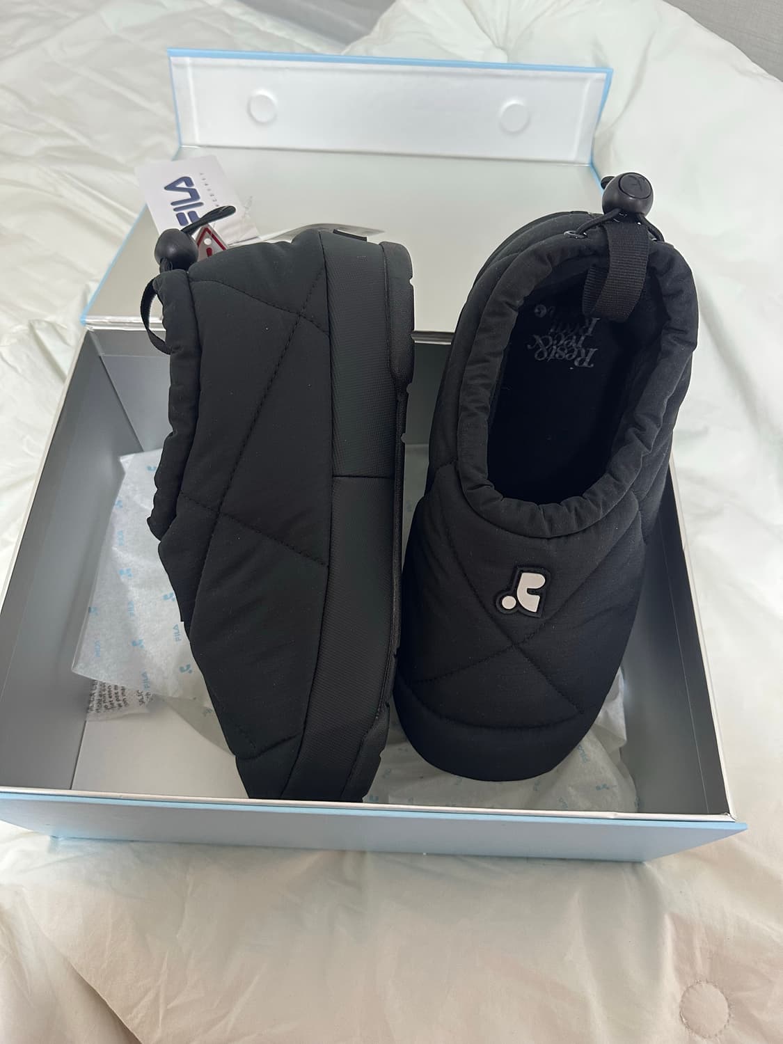 휠라 X R&R 콜라보, 푸퍼 로우 블랙 250cm  상품이미지2