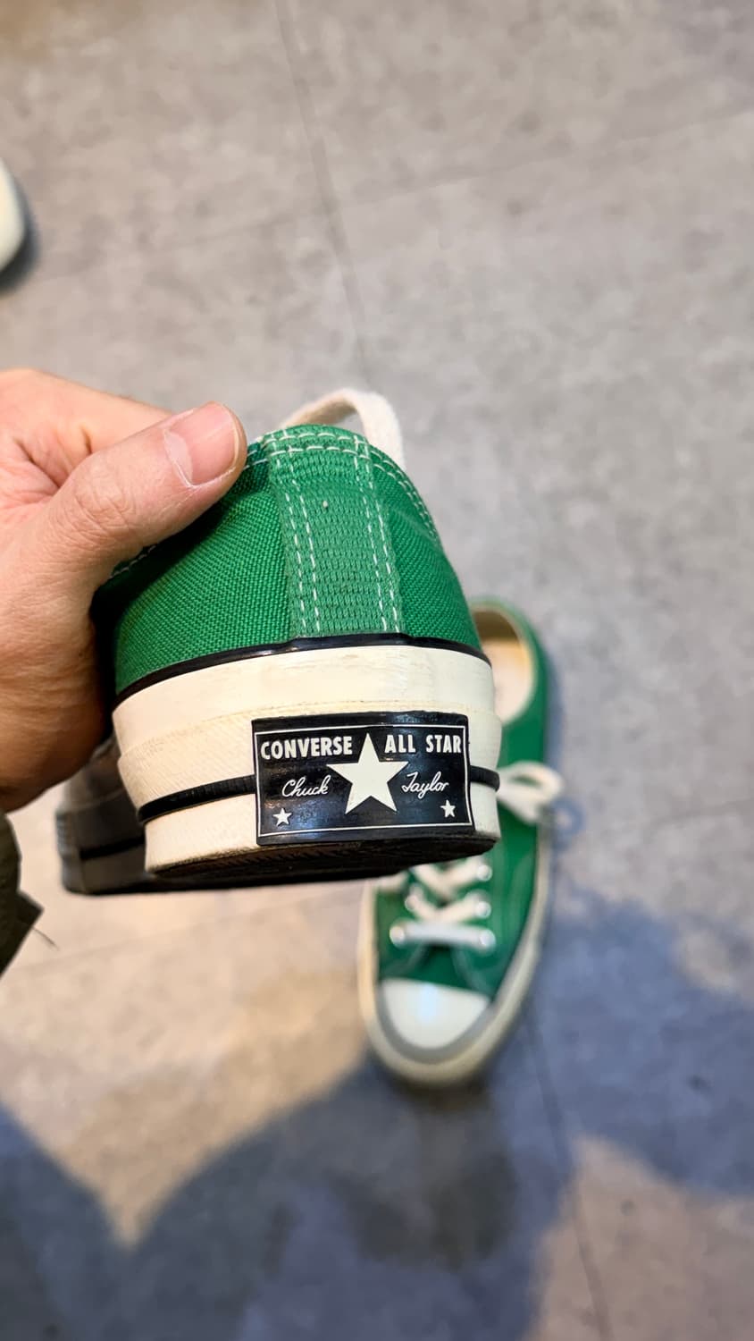 컨버스 척테일러 아마존그린 로우 250 상품이미지5