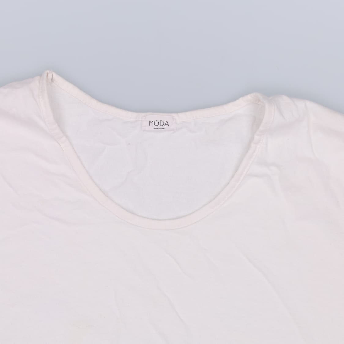 F 여성 빈티지 브이넥 랍빠 반팔 0417H1 상품이미지3