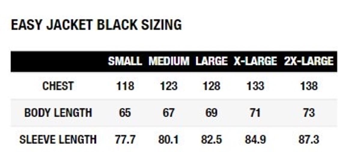 [새상품, XL] 팔라스 이지 자켓 블랙 상품이미지3