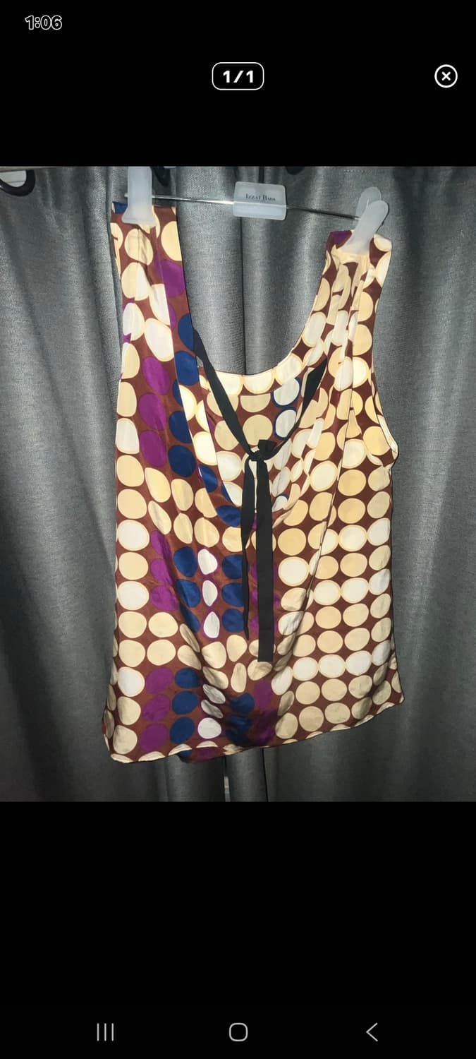 마르니XH&M 콜라보 도트 슬리브 상품이미지2