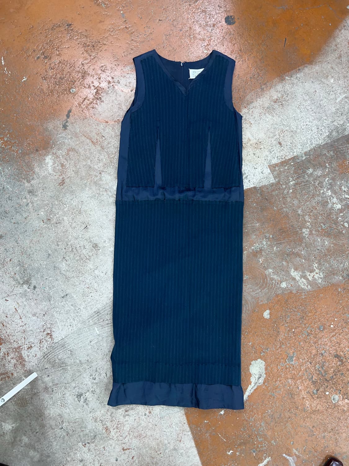 90s-00s 마틴 마르지엘라 아카이브 드롭 웨스트 핀스트라이프 원피스 상품이미지9