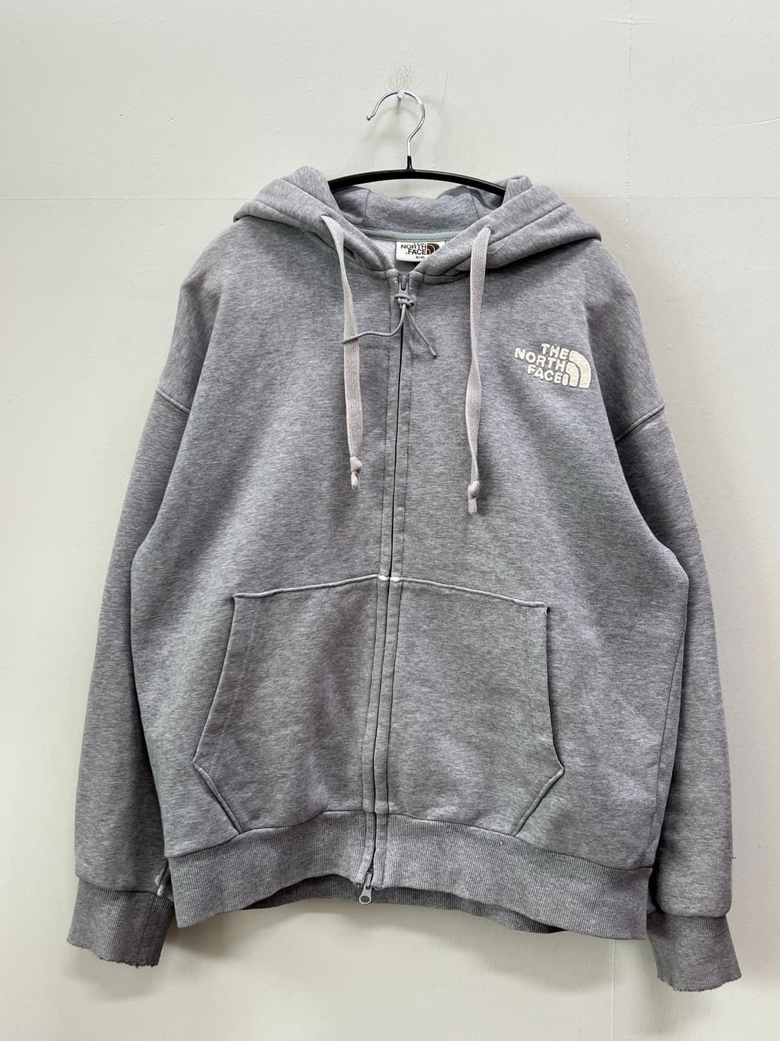 (95) 노스페이스 화이트라벨 패치로고 후드집업 그레이 상품이미지2
