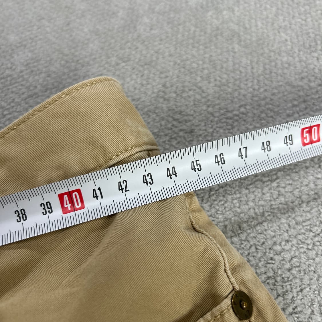 폴로 베이지 면바지 상품이미지5