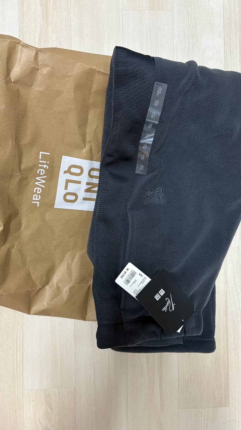 유니클로 니들스 팬츠 S 그레이 상품이미지3