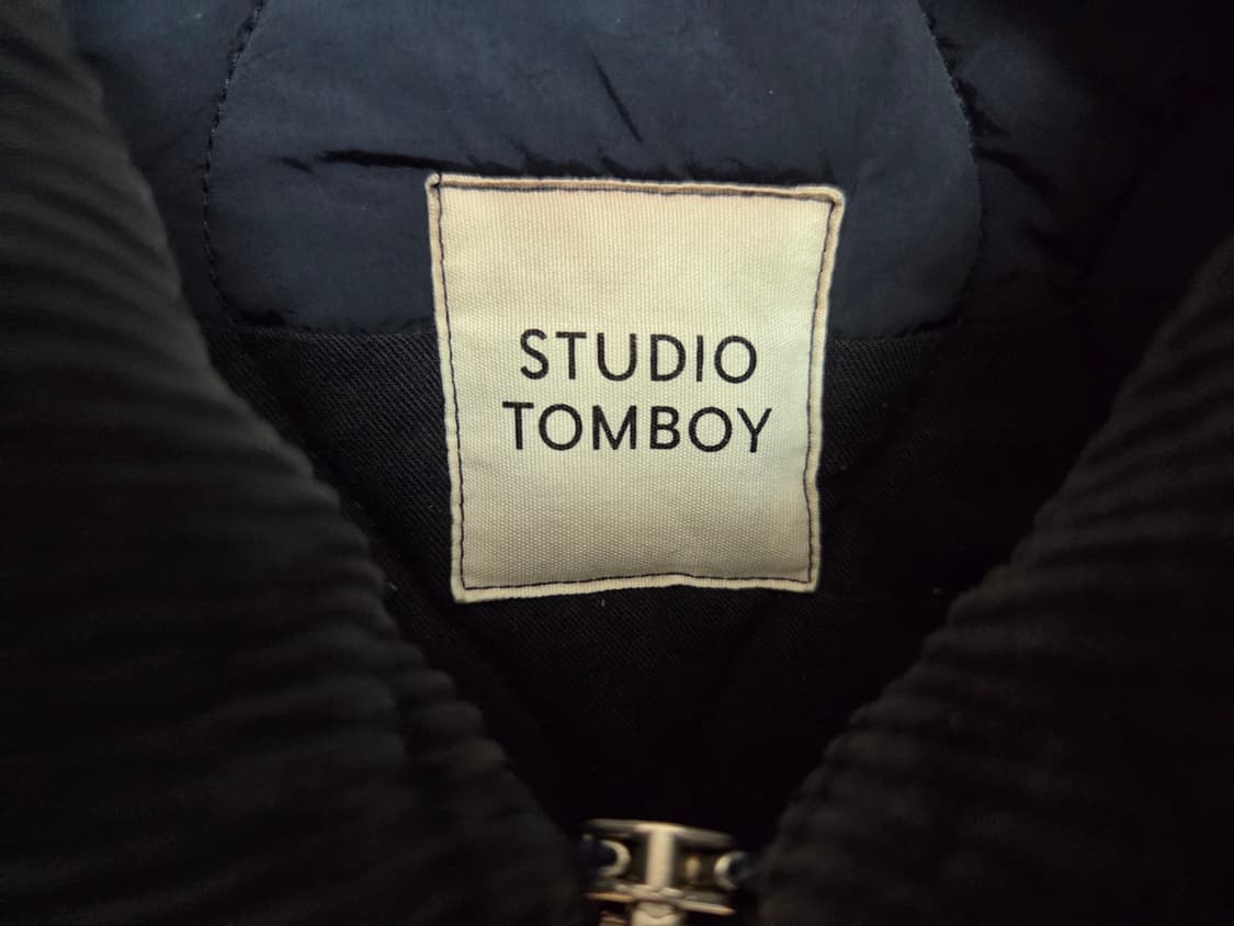 스튜디오 톰보이 퀼팅 롱코트 Free사이즈 상품이미지3