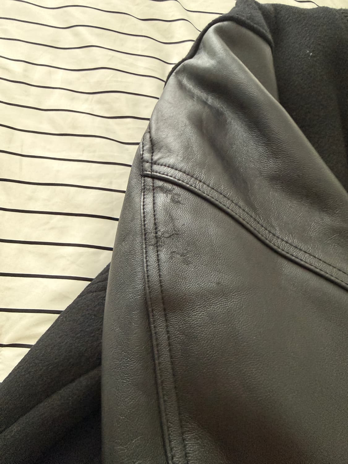 Xlim EP.6 바시티자켓 블랙 S 상품이미지5