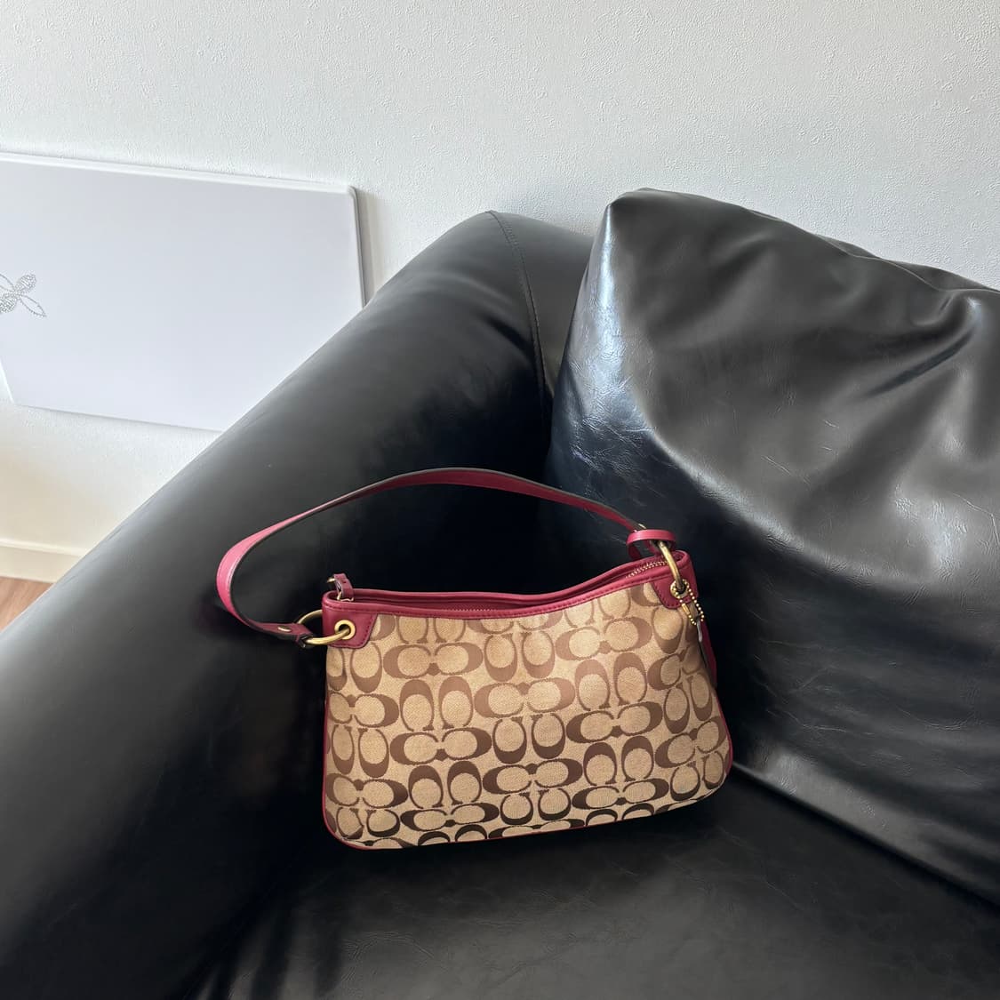 Coach Signature Canvas Hobo 상품이미지4