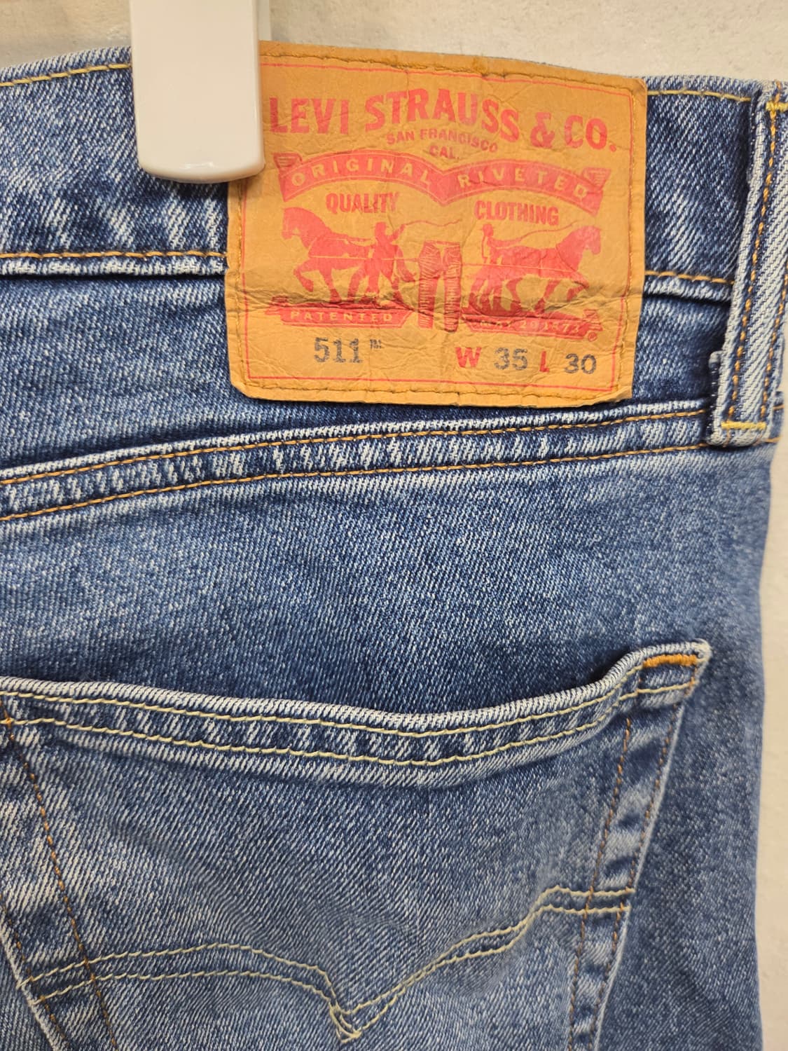 리바이스 빈티지 511 데님팬츠 35 상품이미지3