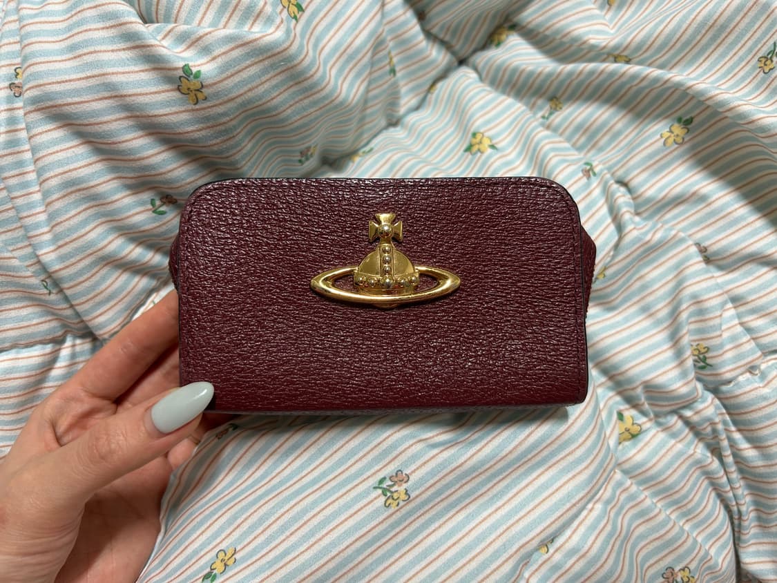 비비안웨스트우드 지갑 멀티케이스 버건디 상품이미지2