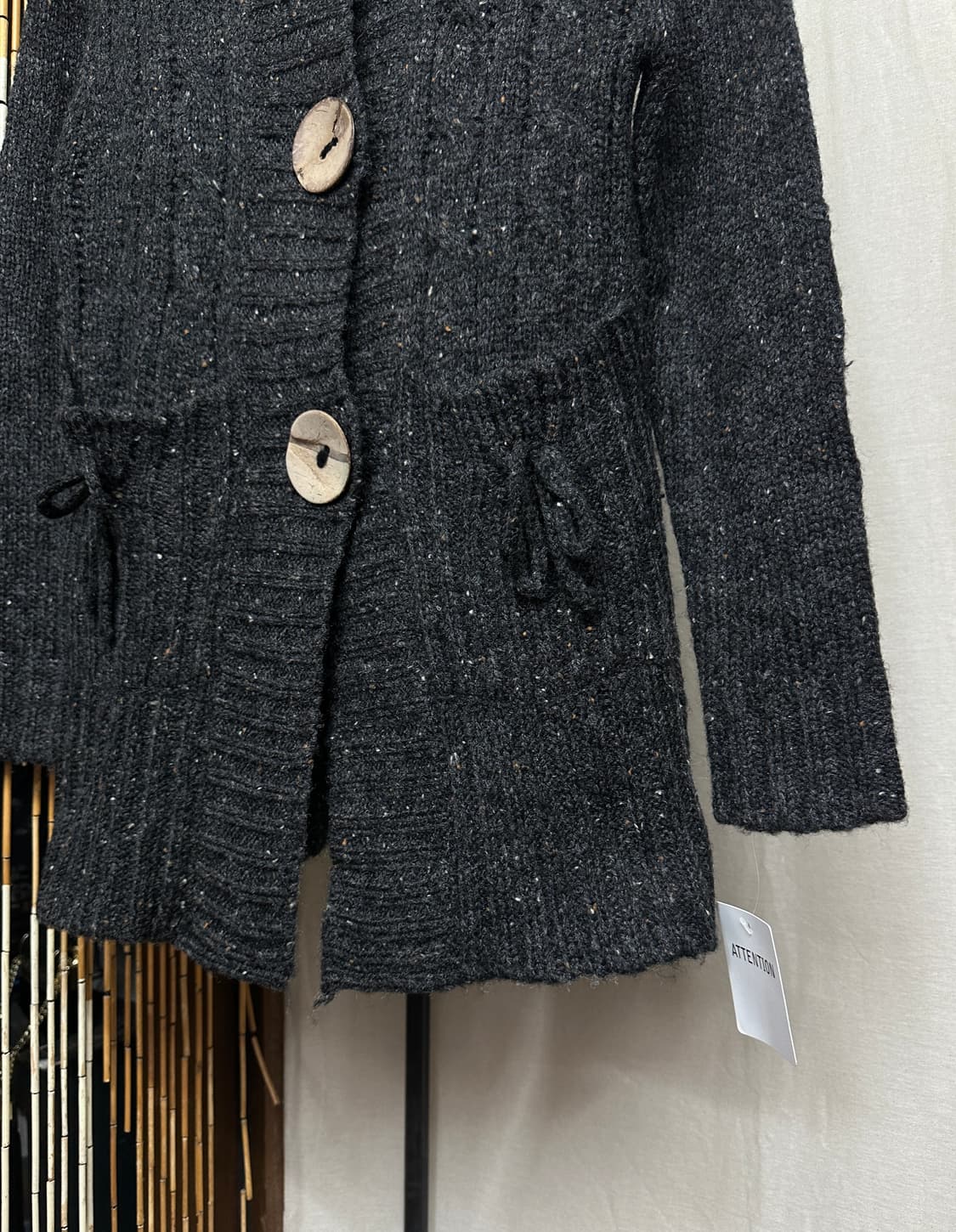 {dead stock} coconut big button cardigan 상품이미지5