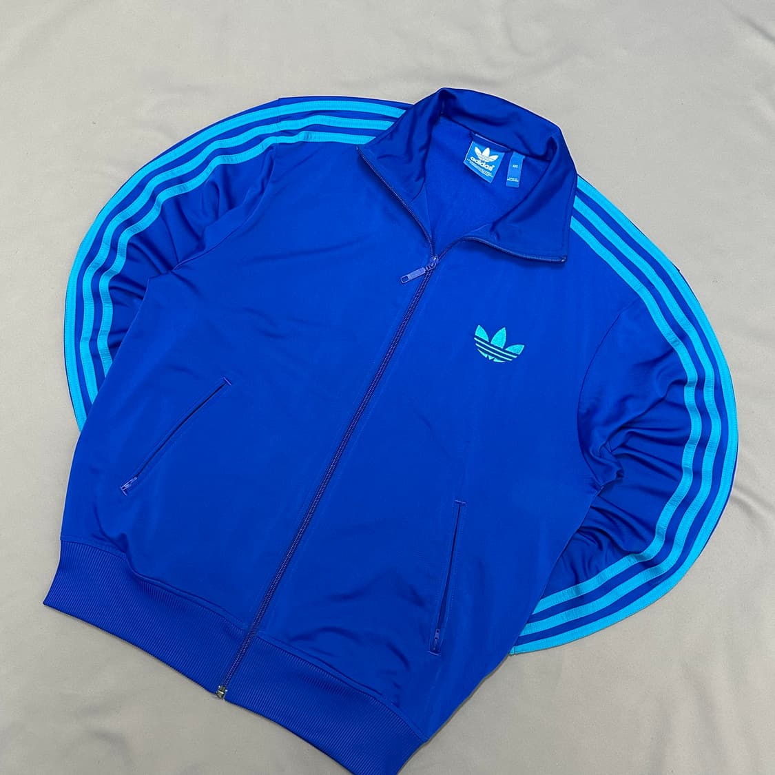 아디다스 파이어버드 마린블루 빈티지 져지 100 상품이미지3