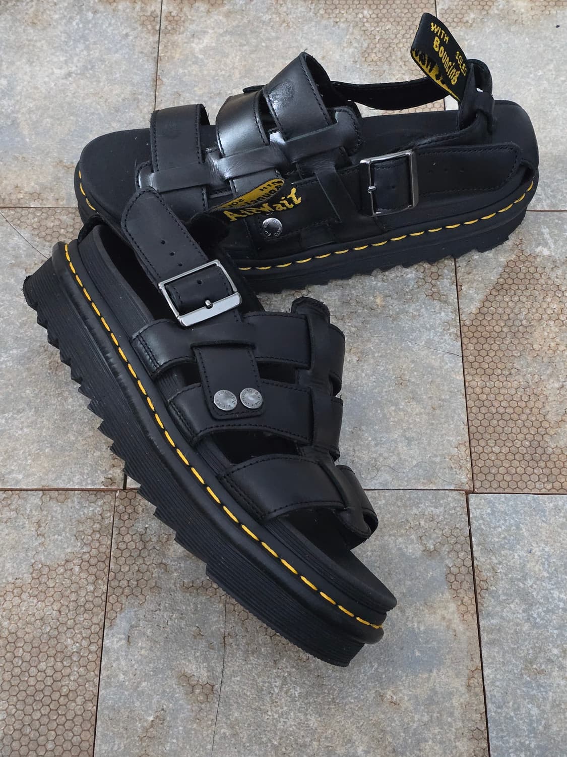 (270)닥터마틴 테리 블랙 샌들 상품이미지7