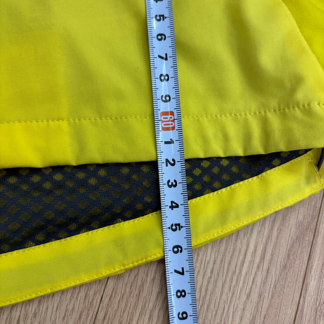 나이키 옐로우 바람막이 후드 자켓S 상품이미지10