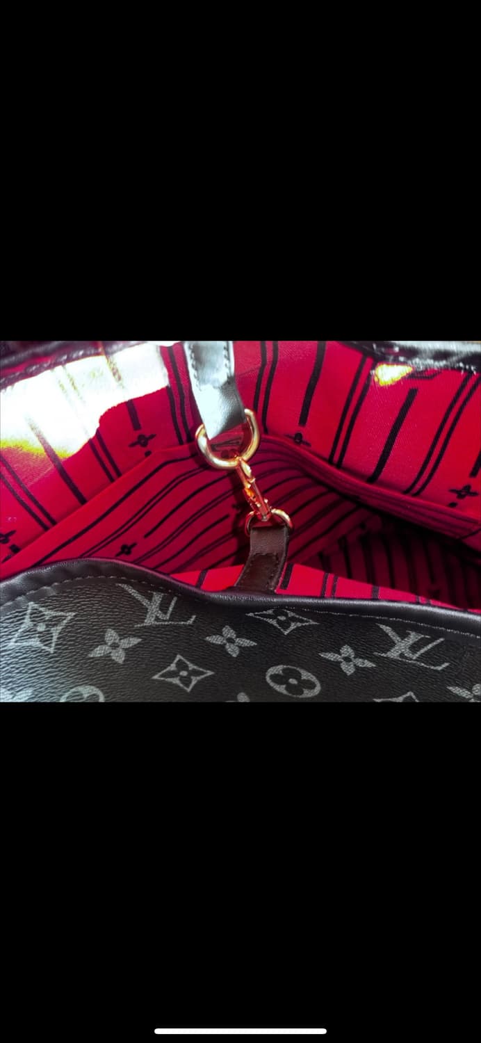 루이비통 모노그램 숄더백 토트백 블랙 상품이미지8