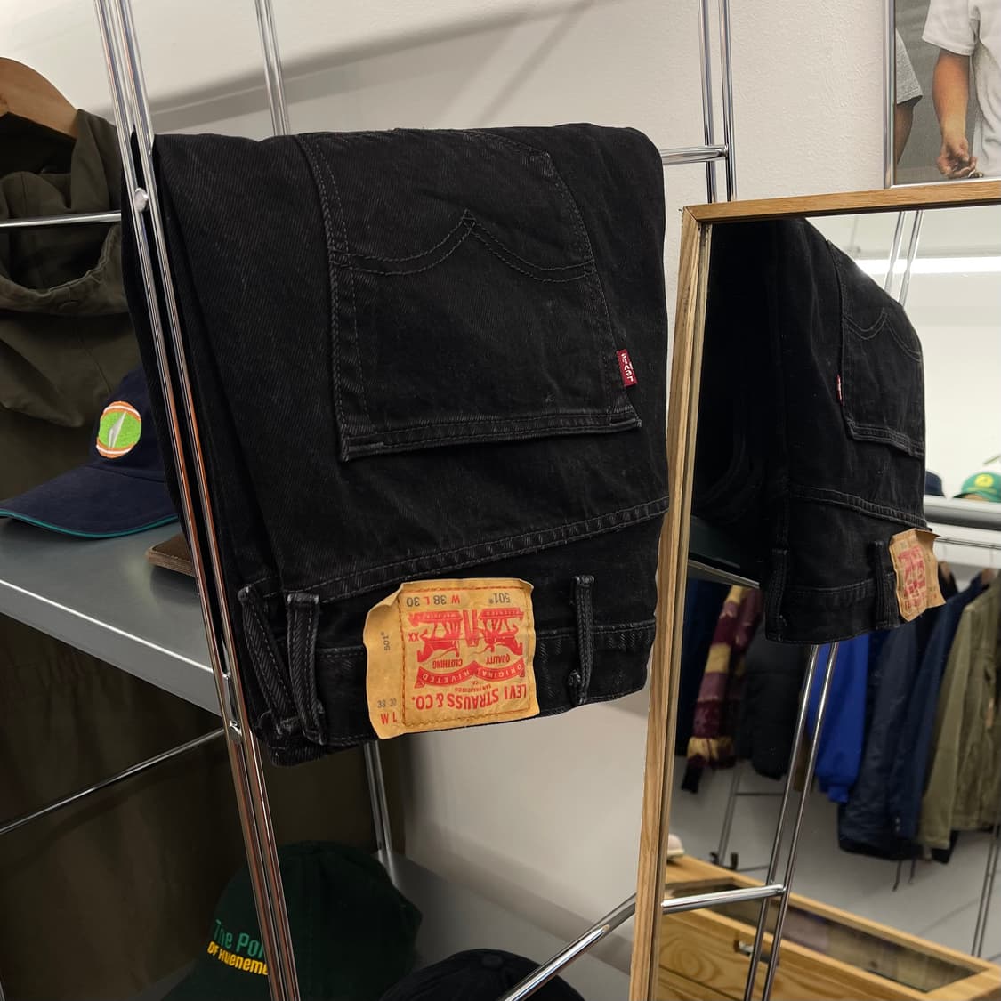 리바이스 501 블랙 (38) 상품이미지1