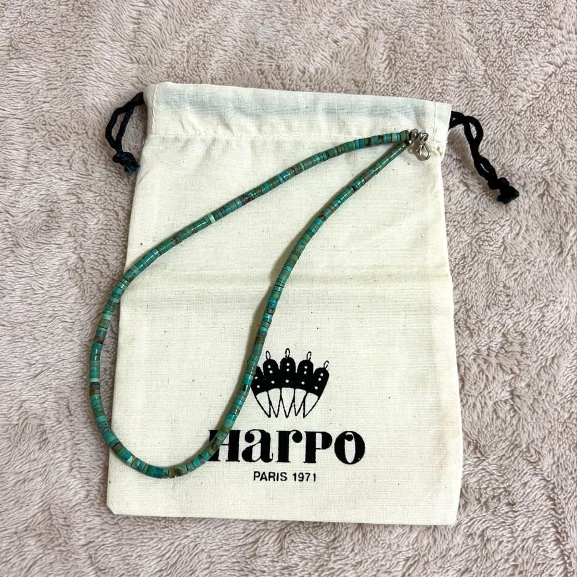 아르포파리 harpo paris 터키석 비즈 목걸이 상품이미지3