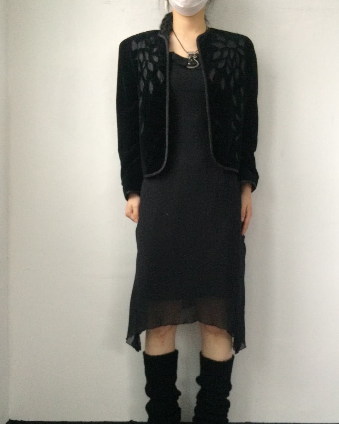 Velvet open jacket 상품이미지4